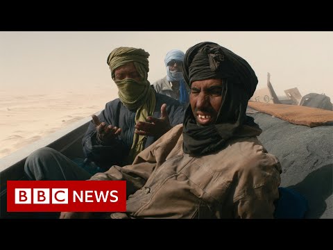Fleeing the shifting sands of the Sahara desert, due to climate change – BBC News
