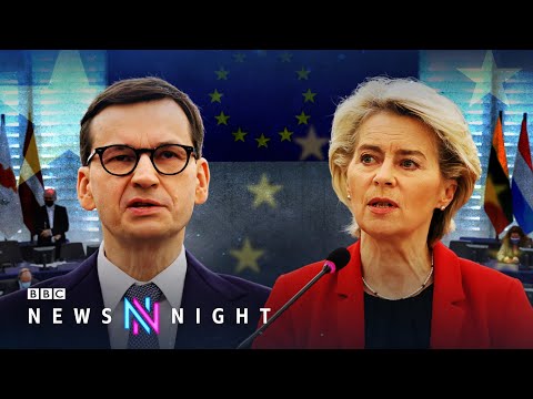 Polish PM accuses EU of blackmail as row over rule of law escalates – BBC Newsnight