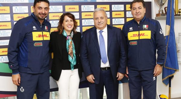 La Federazione Italiana Pallavolo e DHL ancora insieme fino al 2024