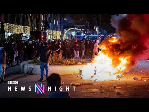 How anti-vax Facebook groups fuelled violence in Holland – BBC Newsnight