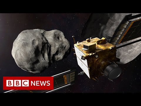Spacecraft launched on mission to smack space rock – BBC News
