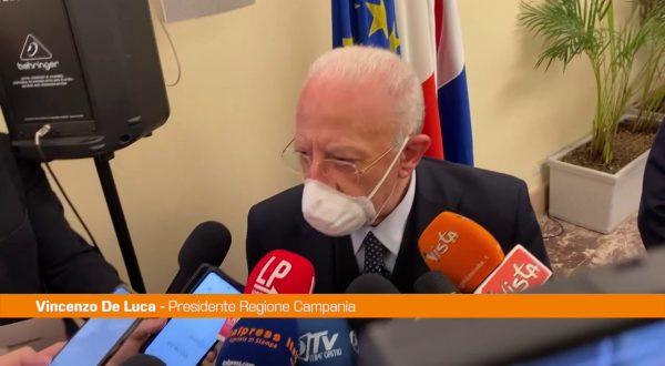 Covid, De Luca: “In Campania altri 5 contagiati da variante Omicron”