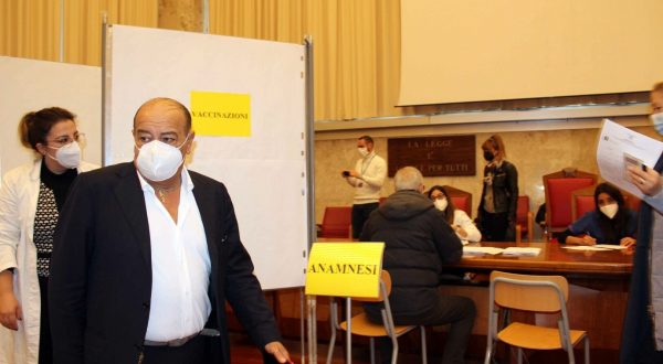 Vaccino, al via terze dosi al Palazzo di Giustizia di Palermo