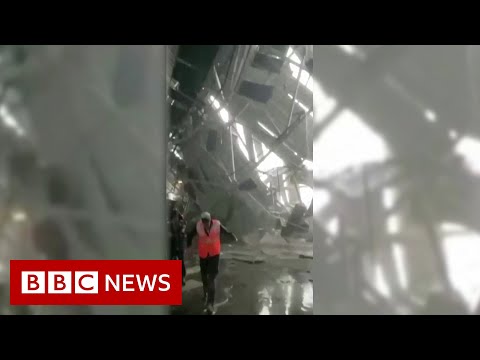 Turkey airport roof collapses in snowstorm – BBC News