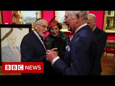 Holocaust Memorial Day: 91-year-old survivor meets Prince Charles – BBC News