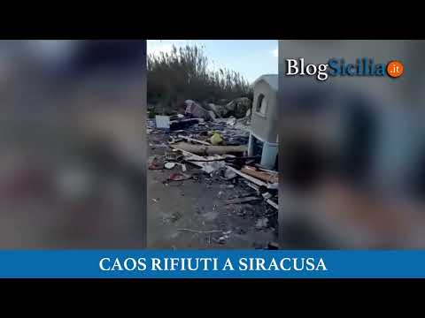 Caos rifiuti a Siracusa