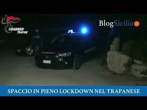 Spaccio in pieno lockdown nel Trapanese