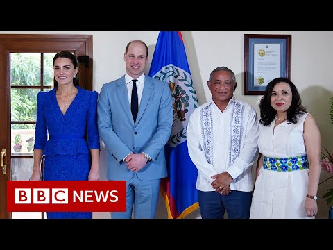 Prince William and Kate meet local opposition as they start Caribbean tour – BBC News