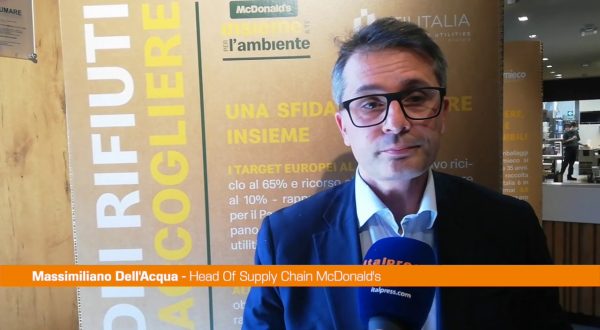 Mc Donald’s, Dell’Acqua “Obiettivo rifiuti zero”