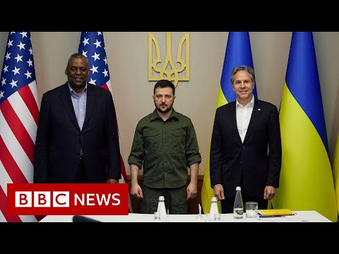 Russia failing in its war aims, Antony Blinken says after Ukraine visit – BBC News