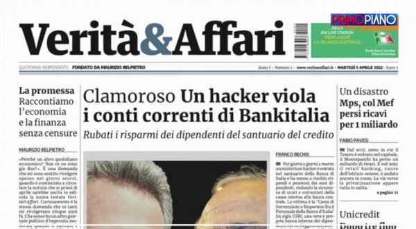 Bechis “Con Verità&Affari l’informazione economica per i cittadini”