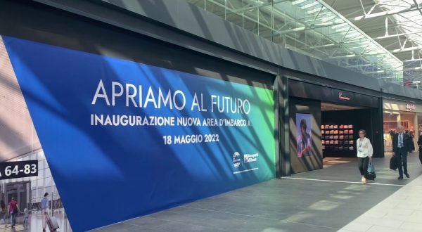 All’aeroporto di Fiumicino una nuova area d’imbarco da 37mila mq