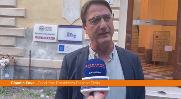 Elezioni regionali in Sicilia, Fava scende in campo