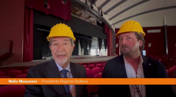 Musumeci “Al via i lavori di recupero del Teatro Marrone di Trapani”