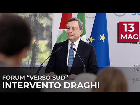 Il Presidente Draghi interviene al Forum "Verso Sud"