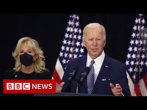 US President Joe Biden condemns white supremacy in Buffalo – BBC News