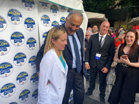 Comunali Palermo, Meloni a sostegno di Lagalla “Ha percorso radicato”