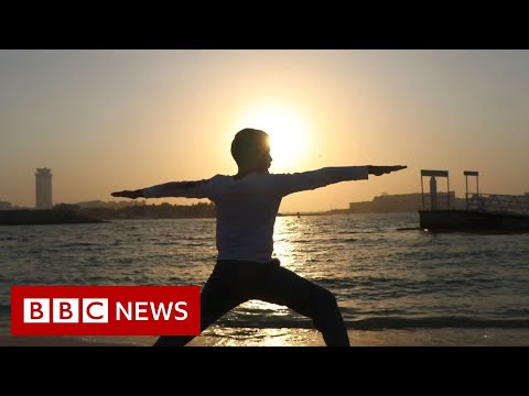 10-year-old boy becomes youngest certified yoga instructor – BBCNews