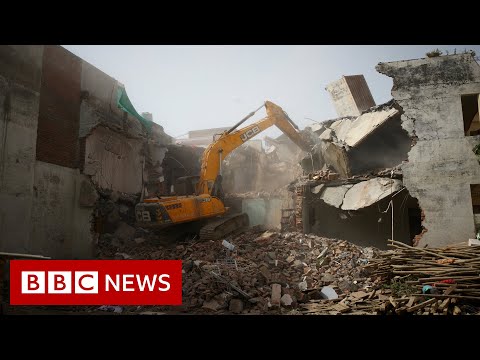 How bulldozers became a vehicle of injustice in India – BBC News