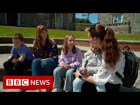 How Ukrainian refugees fleeing Russia’s war are settling in Wales – BBC News