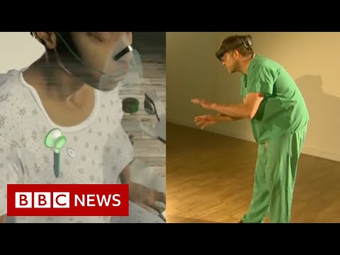How holographic patients are being used to train doctors – BBC News