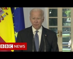 Joe Biden says transatlantic security world’s ‘greatest strength in response to Russia’ - BBC News