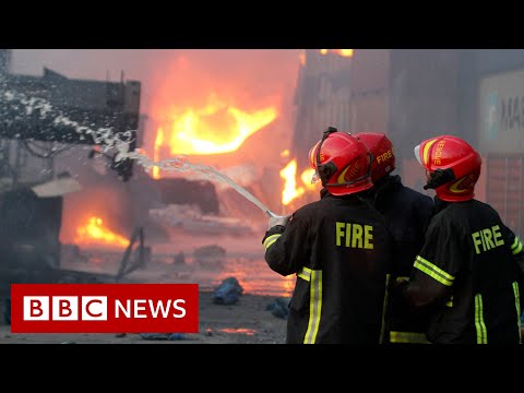 Dozens killed and hundreds injured in Bangladesh depot explosion – BBC News