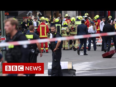 Fatal incident leaves several injured after car ploughs into crowd in Berlin – BBC News