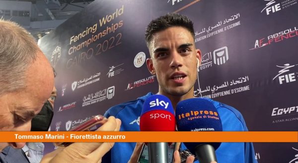 Marini argento nel fioretto “Voglio vincere con umiltà e gentilezza”