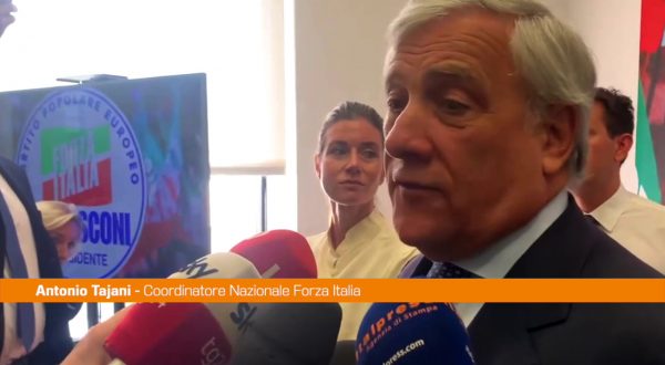 Elezioni, Tajani “Ppe nel simbolo è scelta di campo”