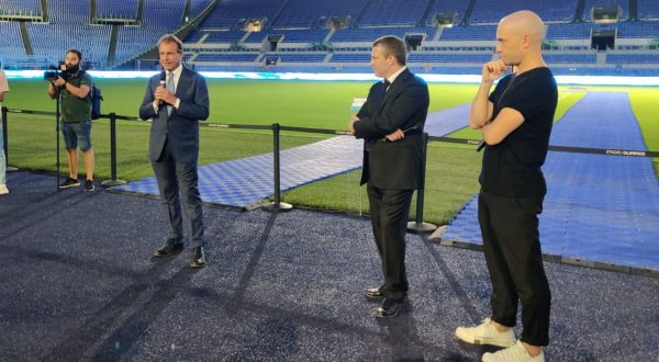 Cultura, arte e sport: lo Stadio Olimpico ospita l’opera di Jago