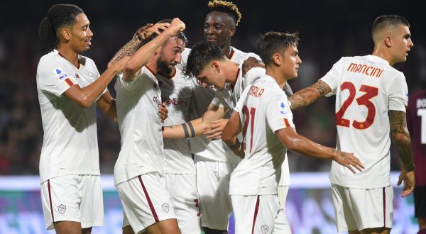 Salernitana-Roma 0-1, all’Arechi decide Cristante