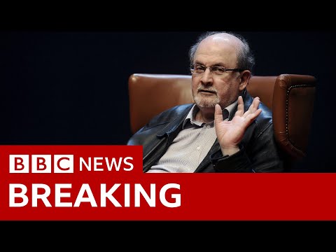 Novelist Salman Rushdie stabbed on stage – BBC News