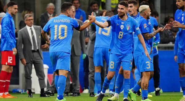 L’Italia piega l’Inghilterra 1-0, decide Raspadori