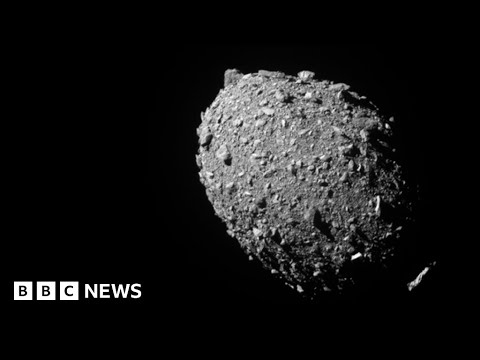 Nasa Dart spacecraft successfully smashes into asteroid – BBC News