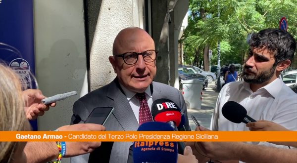 Armao “Il Terzo Polo si propone come forza di equilibrio”
