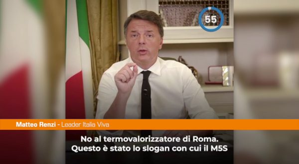 Renzi “Sì al termovalorizzatore di Roma”