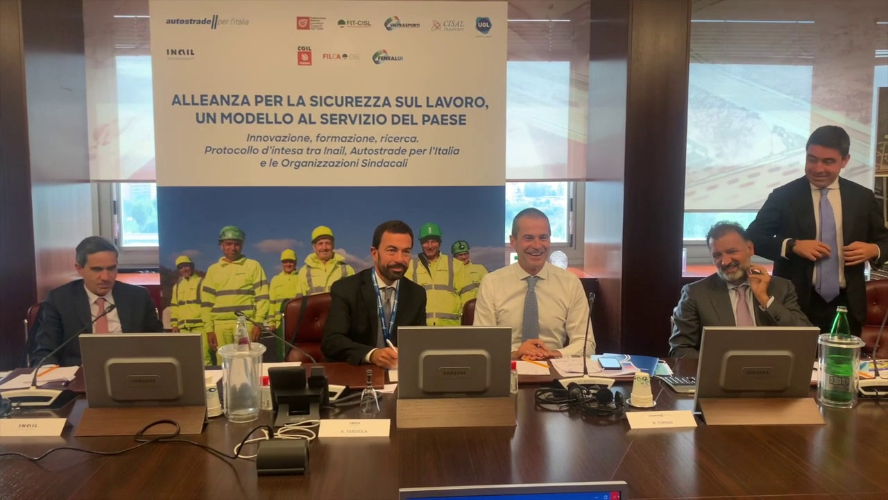 Autostrade per l’Italia, più sicurezza nei cantieri