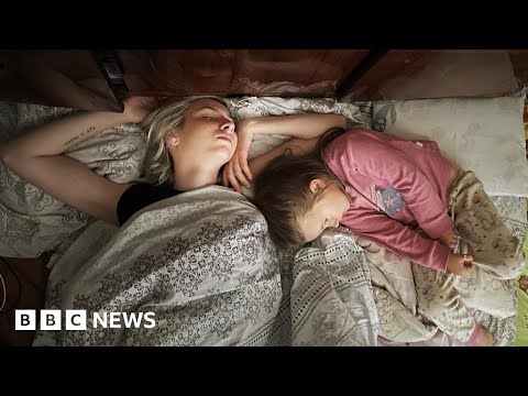 Family secretly film life in Russian-occupied Ukraine – BBC News
