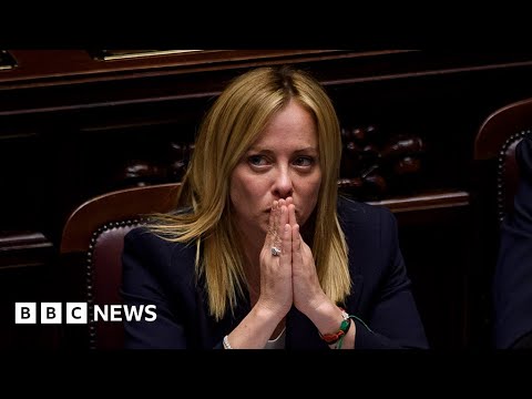 Italian PM Giorgia Meloni pledges to lead Italy through ‘turbulent times’ in debut speech – BBC News