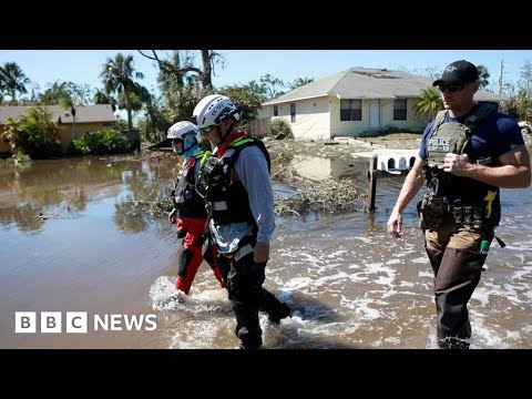 Hurricane Ian: Search for survivors in Florida – BBC News
