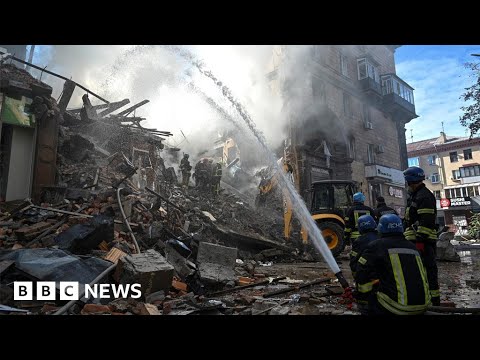 Death toll rises in Ukrainian city after Russian strikes – BBC News