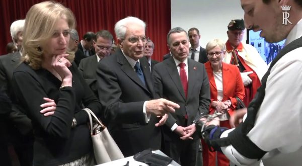 Mattarella visita il Politecnico di Zurigo