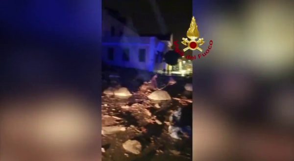 Maltempo a Ischia, l’intervento dei Vigili del Fuoco