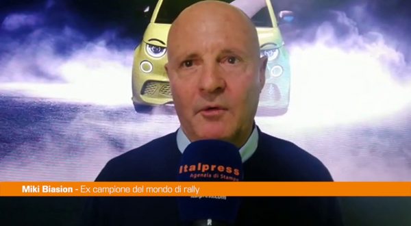Biasion “500 Abarth elettrica veloce e facile da guidare”