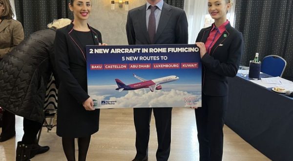 Wizz Air, cinque nuove rotte da Roma Fiumicino