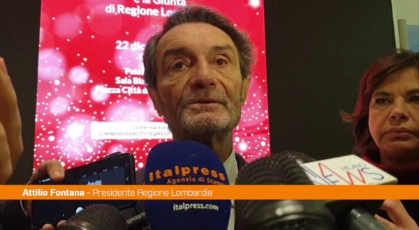 Fontana “Per Lombardia il 2023 sarà un anno di ascesa anche in Europa”