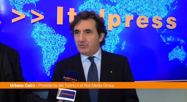 Calcio, Cairo “Poca attenzione dallo Stato, non sappiamo fare lobby”