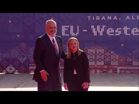 Il Presidente Meloni al Vertice dei leader UE-Balcani occidentali