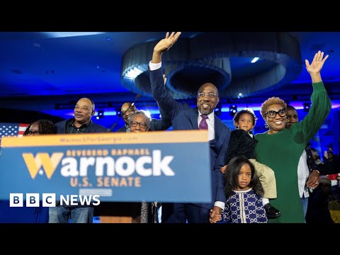 Democrats cement control of US Senate after Georgia victory – BBC News